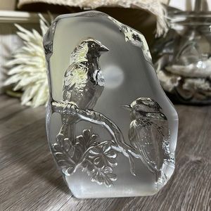 CRYSTAL BIRD DECOR